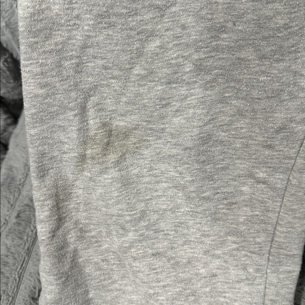 Ed Hardy Gray Sweatpants with Yellow Rose Graphic and Pink Logo - Picture 3 of 4